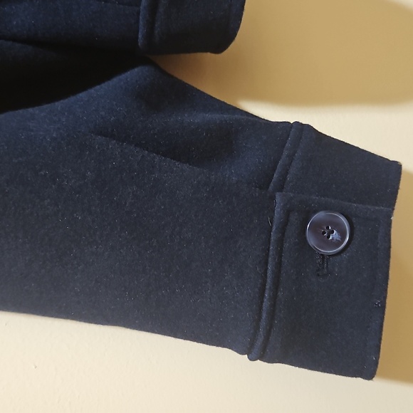 NWT NINE WEST Women's Navy Blue Cozy Button Front Jacket - Casual Jacket, SizeXL - Picture 6 of 10